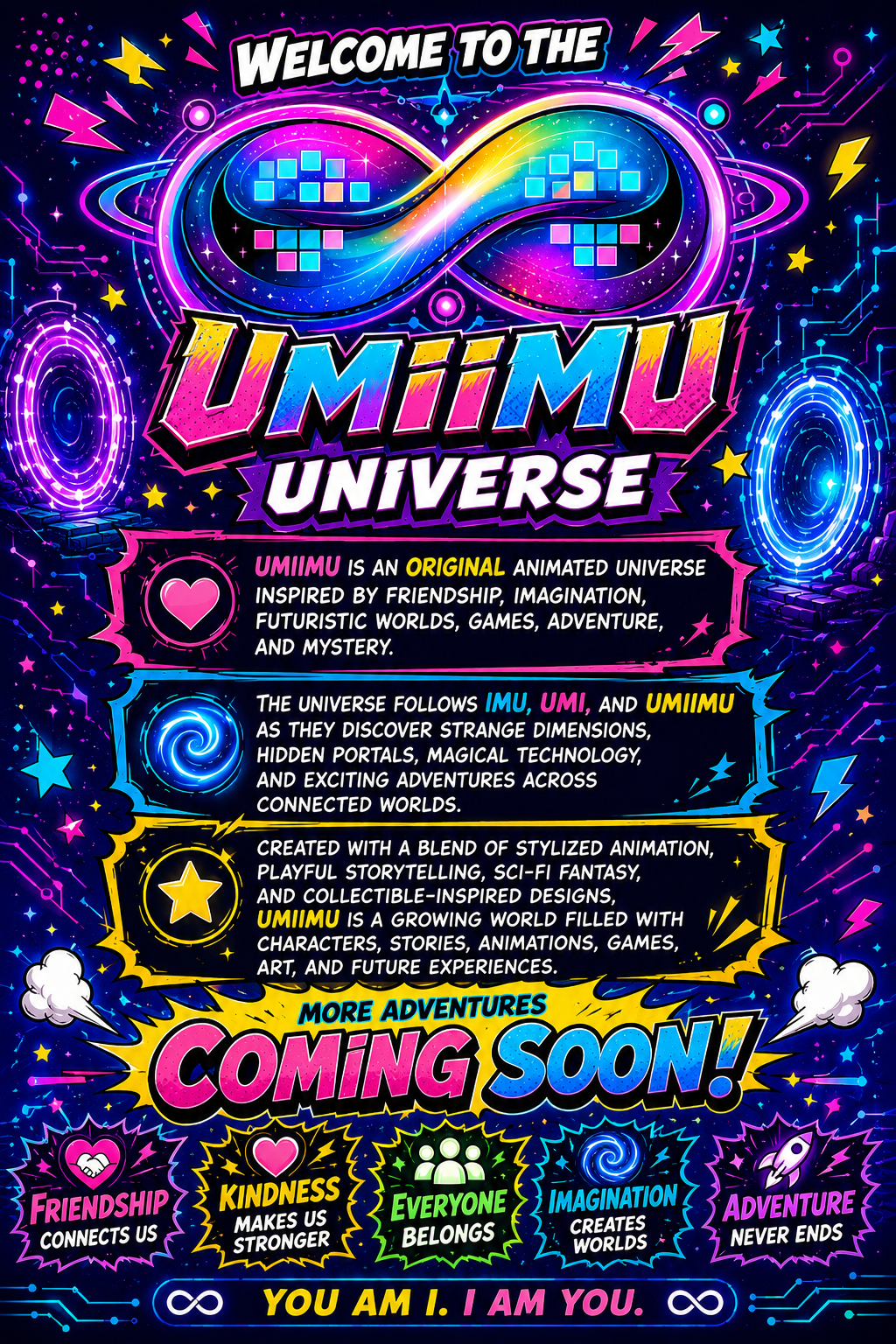 UMIIMU Universe poster