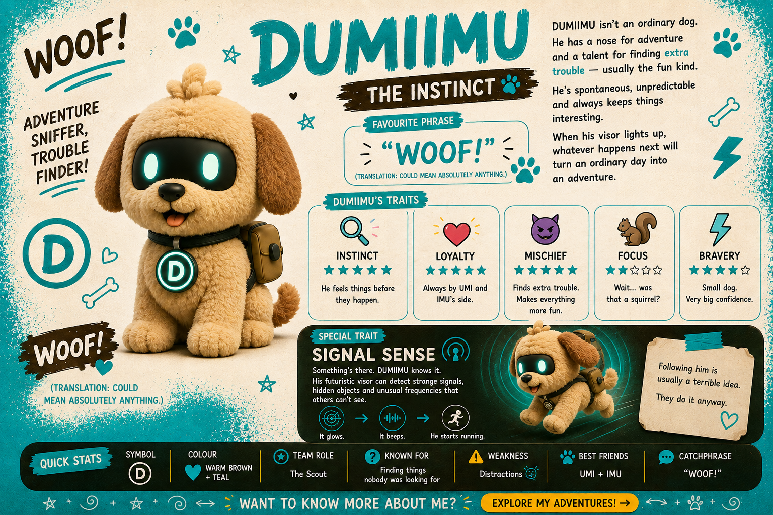 DUMIIMU character profile